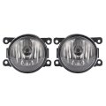 Hecasa Fog Light For 2019-2024 Dodge Ram 1500 68274668ab 68274668aa Ch1061119 Ch2592152 Front Bumper Lamp Cover Trim Bracket