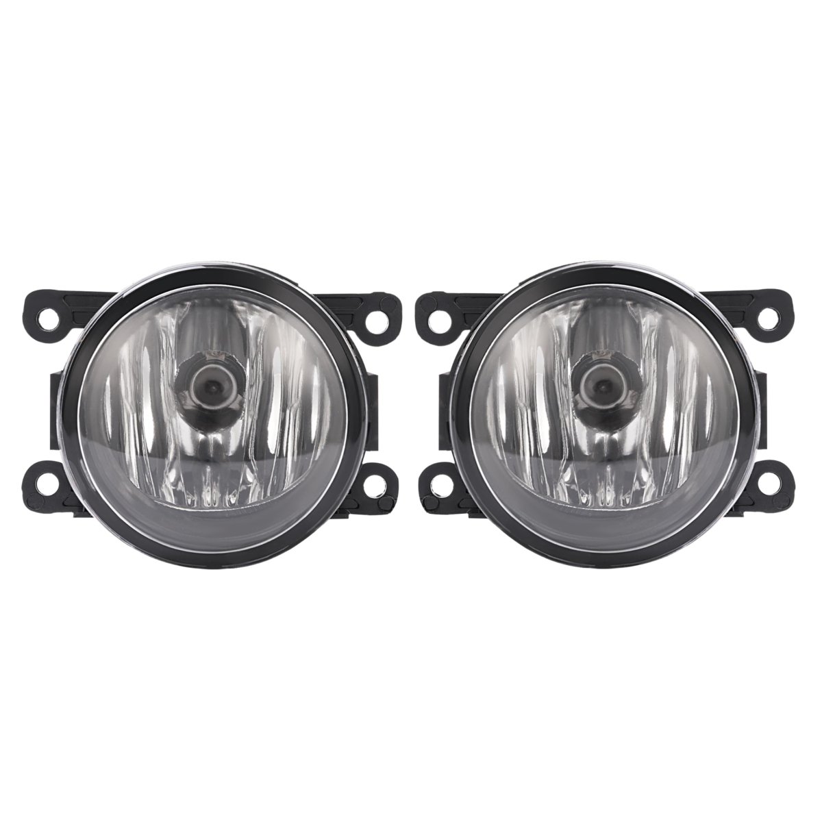 Hecasa Fog Light For 2019-2024 Dodge Ram 1500 68274668ab 68274668aa Ch1061119 Ch2592152 Front Bumper Lamp Cover Trim Bracket