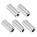 5pcs Aluminum Spacer 1 2 Od X 4 Id-1 Length Screw Standoff Bushing Plain Finish Unthreaded Round Metal For 1 Screws Bolts And 