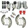 M Mati Front Brake Wheel Cylinders Adjusters Shoes For Honda Fourtrax 300 Trx300 2x4 1993-2000 Left Right 45340-hc4-000