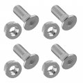 Caltric 4x Rear Wheel Axle Sprocket Bolt And Nut Compatible With Honda Sportrex 400 Trx400ex 1999 2000 2001 2002 2003 2004 2005