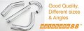 Autobahn88 Aluminum Alloy Pipe Straight Od 1 5 38mm L 12 300mm Glossy Polished For Automotive Piping