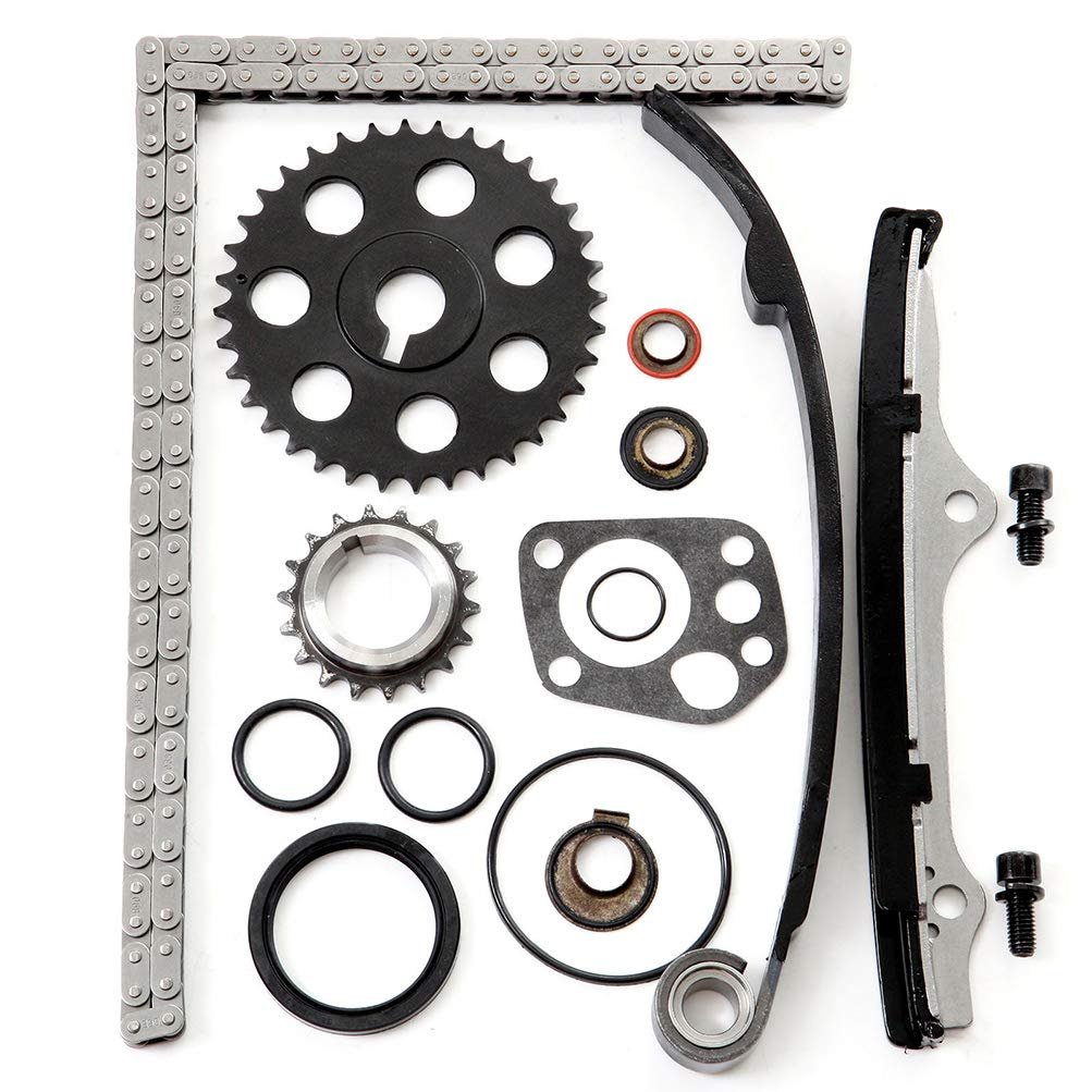 94163s Timing Chain Kit For Nissan 2 4l 4 Cyl L4 Sohc Fits 240sx Axxess D21 Pickup And Stanza Replaces 9 4163s Tkni005 Tk3005