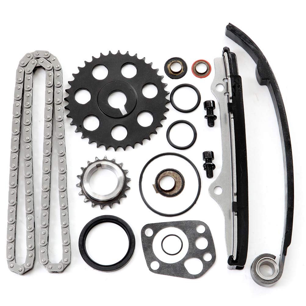94163s Timing Chain Kit For Nissan 2 4l 4 Cyl L4 Sohc Fits 240sx Axxess D21 Pickup And Stanza Replaces 9 4163s Tkni005 Tk3005
