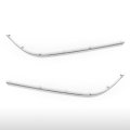 Pair Front Outer Bumper Face Bar Trim For Benz E350 E550 Base Convertible 2-door 2011-2013 2078852021 2078851921 Mb1047115 