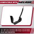 Hecasa Fuel Tank Hanger W Strap For Chevy Chevrolet Gmc Pickup Truck 1973-1986 C K Series 1987-1991 R V Gas Bracket Rear Side