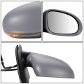 Vw1321124 Factory Style Passenger Right Side Mirror Manual Folding Power Adjust Heated Glass Turn Signal Compatible With Vw Gti