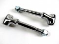 1928-34 Ford Front Axle Spring Perch Set For Chrome Pair C22608c 