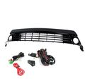 Bumper Driving Led Fog Lights Lamps Chrome With Grille For 2012-2015 Prius 