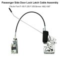 Right Passenger Side Door Latch F4tz-15219a64-a Fits For Ford F-150 F-250 F-350 Bronco 1992-1997 Lock Cable Assembly