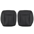Front Driver Passenger Bottom Leather Seat Covers Black For Mercedes-benz Gl320 Gl350 Gl450 Gl500 Gl550 2007 2008 2009 2010 