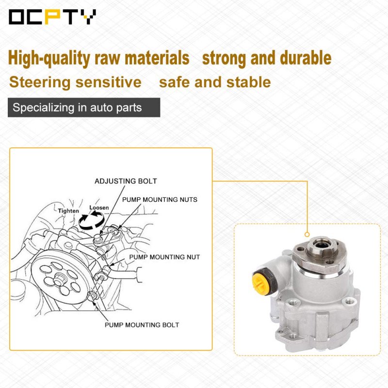 Steering Pump Power Assist Fits 1998-2006 For Vtype 1 2012 2013 Vgol 1999-2006 Vgolf 99-05 Vfor Jetta Replace 21-5151