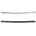 Kuafu Truck Hood Molding Trim Compatible With 2007-2013 Gmc Sierra 1500 2500hd 3500hd Moulding Chrome Replace For Gm1235109