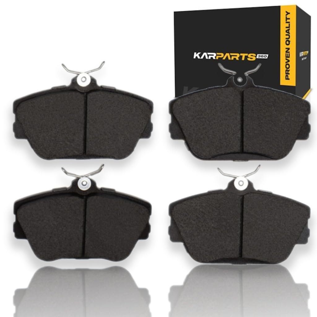 Front Ceramic Brake Pads For Ford Thunderbird 1996 1997 Alx-pau-df-1552-0598-00-cla1 2 90 Inner Height And 4 88 In Pad Width