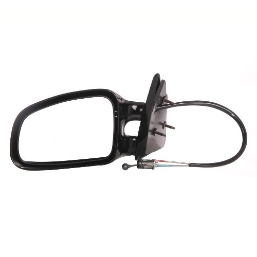 Cipa 27618 Oe Replacement Manual Outside Rearview Mirror Black Driver Side
