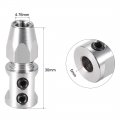 Uxcell Flex Collet For 5mm Motor Shaft And 4 76mm Flexible Coupling