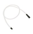 Wd24x10014 Dishwasher Drain Hose Kit With Rubber End Fittings And Clamp Silver 