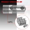 12pcs Hydraulic Roller Valve Lifters Compatible With Chevy Oldsmobile Buick Pontiac Saturn 3 1 4 5 9l 93-09