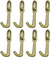 Ba Products Qty 8 G 70 Mini J Hook W Link Fjhg7-l X8 Rollback Wrecker Tow Truck 11-7j-l 