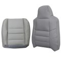 Secos Driver Side Bottom Top Replacement Seat Cover Gray For Ford F250 F350 Lariat 2002 2003 2004 2005 2006 2007 