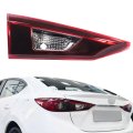 Left Tail Light Assembly For Mazda 3 Sedan 2014 2018 Brake Lamp B45a513g0 Inner Driver Side Red Lens Black Housing 