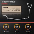 A-premium Automatic Transmission Oil Cooler Line Hose Assembly Compatible With Dodge Ram 2500 1994-1998 3500 5 9l