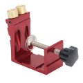 Adjustable Pocket Hole Jig Kit Aluminum Alloy Dowel Drill Guide Woodworking Tools Carpentry Locator Quick Screw Placement