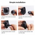 1 Pair License Plate Lights Cover Lens Socket Rear Lamp Wire Harness For 2001 To 2009 Silverado 3500 New Version