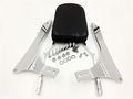 Flame Motorcycle Backrest Sissy Bar Pad For Suzuki Boulevard C90 Vl1500 Intruder