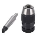 Mt2 To B12 Self Tighten Drill Chuck With Keyless Design For Electric Tools Long Term Use