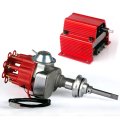 Red Ignition Distributor With Coil Ka-1131811 For Chrysler Lebaron Dodge Aspen Plymouth Caravelle V8 273 318 340 360 Part 