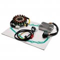 Topteng Magneto Stator Coil Regulator Rectifier Gasket Assy For Kawasaki Er500 Er-5 1997-2005 21003-1123 21066-1098 11009-1486