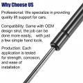 X Autohaux 2pcs Front Hood Lift Support Gas Struts Spring Shock For Land Rover Lr3 2005-2009