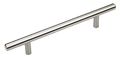 Urbanest Satin Nickel Cabinet Hardware Bar Handle Pull 10-1 8 256mmhole Centers 15-3 4 400mmoverall Length 1-pack 