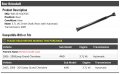 Rear Driveshaft Compatible With 2005-2010 Jeep Grand Cherokee 4wd 3 7l V6 Automatic Transmission