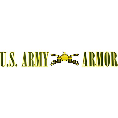U S Army Armor Clear Window Strip