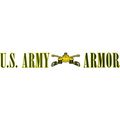 U S Army Armor Clear Window Strip 