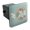 Christmas Peace Wreath Dove Bell Tow Trailer Hitch Cover Plug Insert