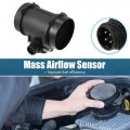 X Autohaux Car Mass Air Flow Sensor Meter Replacement 5wk9600 13621703275 For Bmw M3 Base 3 2l L6 Gas 1996-1999