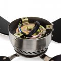 Recpro Rv Ceiling Fan 12v 36 Brushed Nickel Finish 4 Blades Includes Switch Cherry 