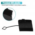 Uxcell Rear Bumper Tow Hook Cover For Mercedes Benz E-class W212 2014-2016 Eye Cap No A2128850726 Black