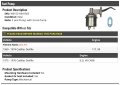 Marketplace Auto Parts Fuel Pump Assembly With Gasket Compatible 1969-1976 Cadillac Deville 3 Line