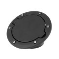 Car Gas Cap Fuel Filler Door Cover For Jeep Wrangler Jk Unlimited 2007-2017 