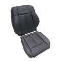 Secos Front Driver Side Bottom Top Replacement Seat Cover Black For Infiniti M35 M45 2006 2007 2008 2009 2010 