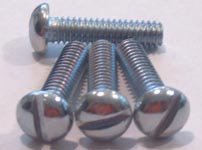 2-56 X 7 32 In Machine Screws Slotted Round Head 18-8 Stainless Steel 5000 Piece Carton