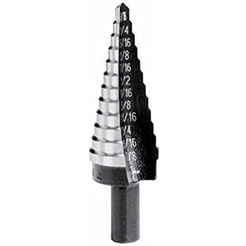 Irwin Unibit High-speed Steel Fractional Self-starting Step-drill 5 10235