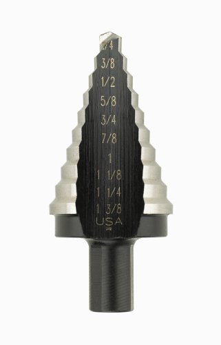 Irwin Unibit High-speed Steel Fractional Self-starting Step-drill 5 10235