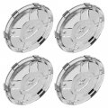 Caltric Front And Rear Wheel Hub Cover Compatible With Polaris Sportsman 550 Touring 2010-2014 4x