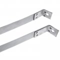 A-premium Fuel Tank Straps Compatible With Hyundai Tiburon 2003 2004 2005 2006 V6 2 7l Petrol 2-pc Set