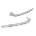 Bumper Chrome Trim Front Driver Passenger Side For Benz C300 4matic Base 2015-2018 C400 2015 Models Without Night Package 